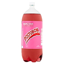 Postobon Apple Flavored Soda, 2 liter