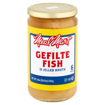 Meal Mart Gefilte Fish in Jelled Broth, 6 count, 24 oz