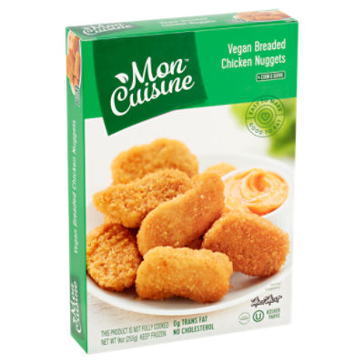 Meal Mart Mon Cuisine Vegan Breaded Chicken Nuggets, 9 oz