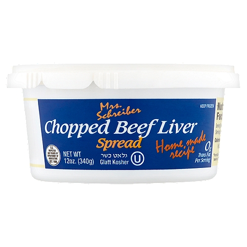 Mrs. Schreiber Chopped Beef Liver Spread, 12 oz