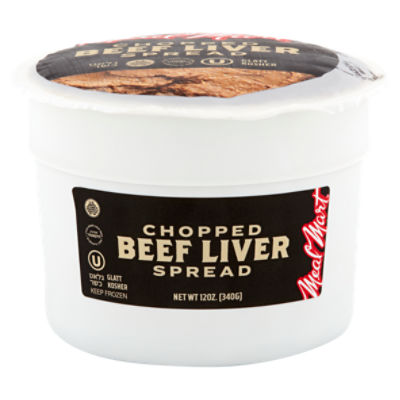 Meal Mart Chopped Beef Liver Spread, 12 oz