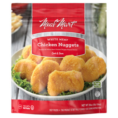 Meal Mart White Meat Chicken Nugget, 26 oz - The Fresh Grocer