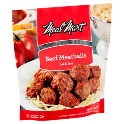 Meal Mart Beef Meatballs, 26 oz