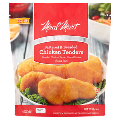 Meal Mart Battered & Breaded Chicken Tenders, 26 oz