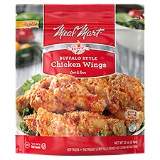 Meal Mart Hot Buffalo Style Chicken Wings, 32 oz