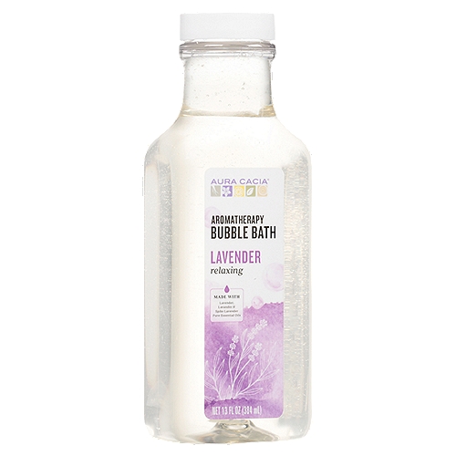 Aura Cacia Lavender Relaxing Aromatherapy Bubble Bath, 13 fl oz
Aura Cacia Relaxing Lavender Aromatherapy Bubble Bath soothes your whole being with the relaxing combination of calming lavender and purifying lavandin essential oils.