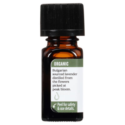 Aura Cacia Organic Lavender Relaxing Pure Essential Oil, .25 fl oz