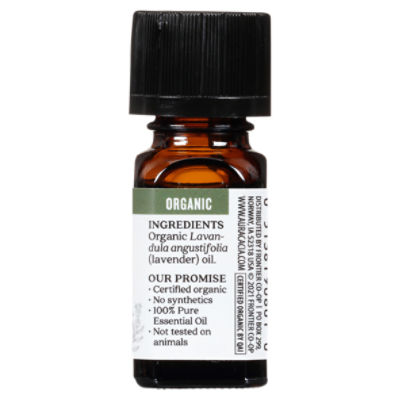 Aura Cacia Organic Lavender Relaxing Pure Essential Oil, .25 fl oz