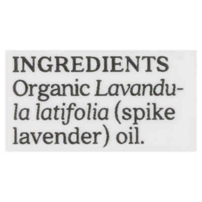 Aura Cacia Organic Spike Lavender Opening Pure Essential Oil, .25 fl oz