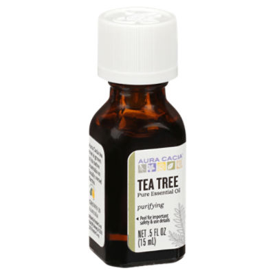 Aura Cacia Tea Tree Purifying Pure Essential Oil, .5 fl oz