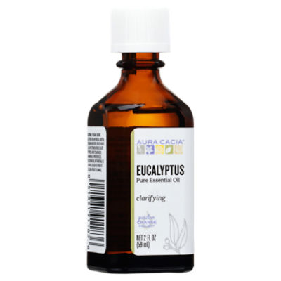 Aura Cacia Clarifying Eucalyptus Pure Essential Oil, 2 fl oz