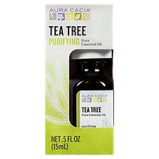 Aura Cacia Tea Tree Purifying Pure Essential Oil, .5 fl oz