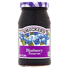 Smucker's Blueberry, Preserves, 12 Ounce