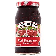 Smucker's Preserves, Red Raspberry, 12 Ounce