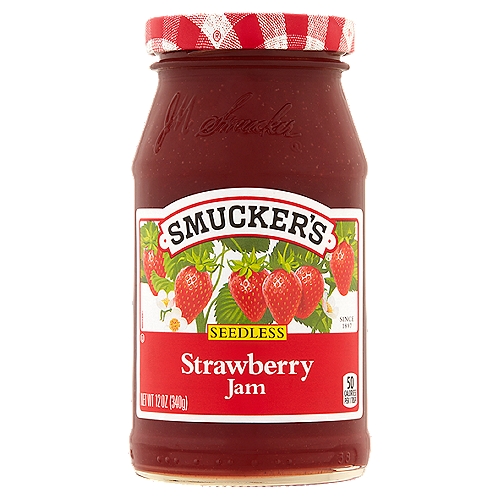 Smucker's Seedless Strawberry Jam, 12 oz