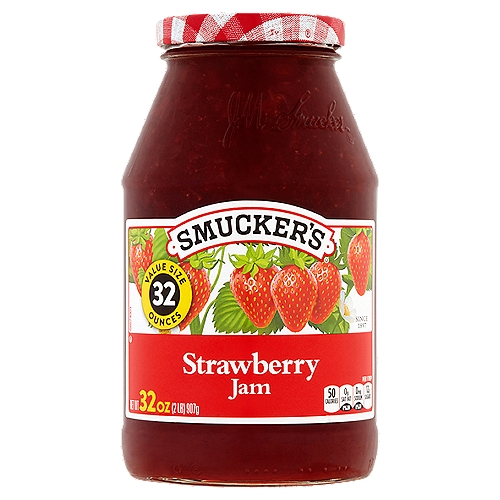 Smucker's Strawberry Jam Value Size, 32 oz