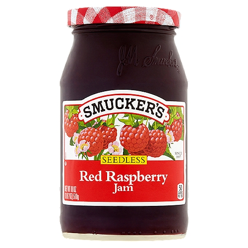 Smucker's Seedless Red Raspberry Jam, 18 oz
