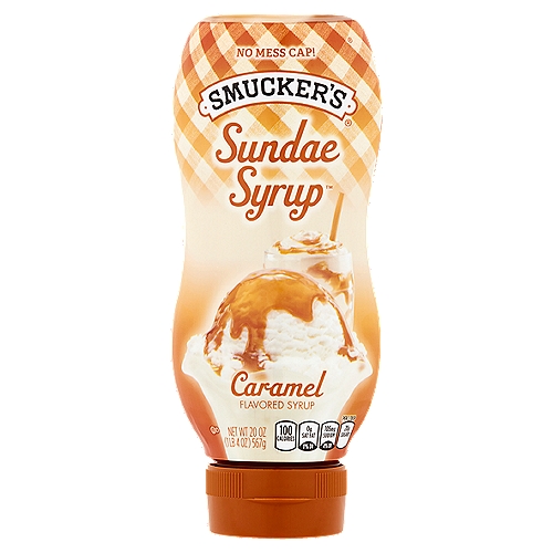 Smucker's Sundae Syrup Caramel Flavored Syrup, 20 oz