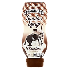 Smucker's Sundae Syrup - Chocolate Flavored Syrup - Fat Free, 20 Ounce