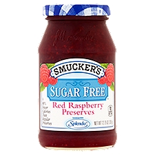 Smucker's Sugar Free Red Raspberry, Preserves, 12.75 Ounce