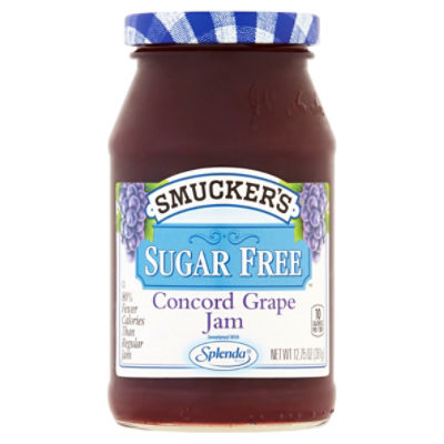 Smucker's Sugar Free Concord Grape Jam, 12.75 oz