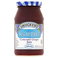 Smucker's Sugar Free Concord Grape, Jam, 12.75 Ounce