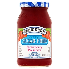 Smucker's Sugar Free Strawberry, Preserves, 12.75 Ounce