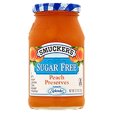 Smucker's Sugar Free Peach, Preserves, 12.75 Ounce