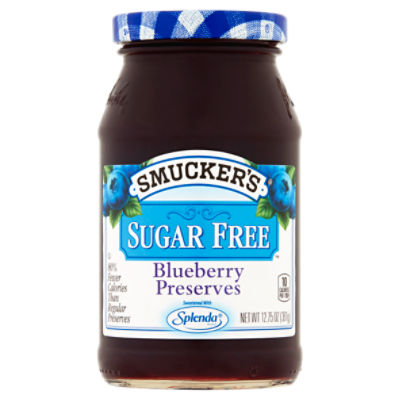 Smucker's Sugar Free Blueberry Preserves, 12.75 oz ShopRite