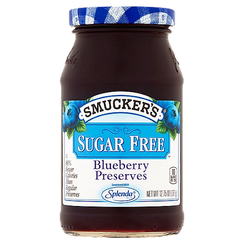Smucker's Sugar Free Blueberry Preserves, 12.75 oz