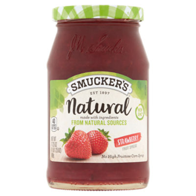 Smucker's Natural Strawberry Fruit Spread, 17.25 oz
