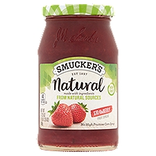 Smucker's Natural Strawberry, Fruit Spread, 17 Ounce
