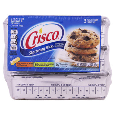 Crisco Reg, Shortening Sticks