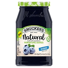 Smucker's Natural Blueberry Fruit Spread, 17.25 oz, 17.25 Ounce