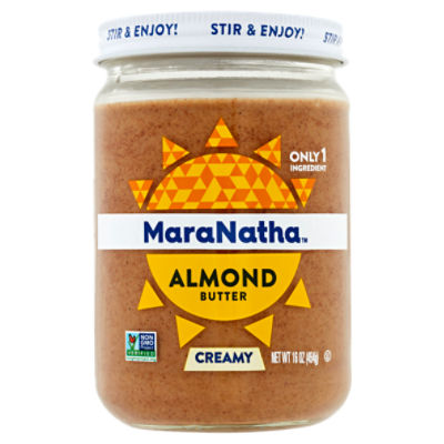 MaraNatha Creamy Almond Butter, 16 oz