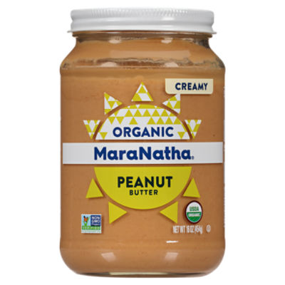 MaraNatha Creamy Organic Peanut Butter, 16 oz