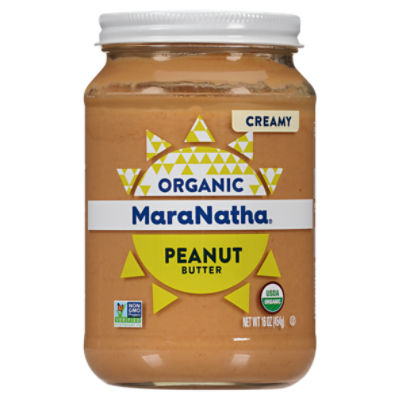 MaraNatha Creamy Organic Peanut Butter, 16 oz ShopRite