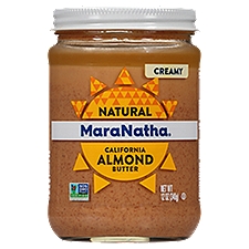 MaraNatha Natural California Creamy, Almond Butter, 12 Ounce