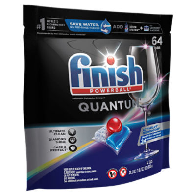 Finish Powerball Quantum Automatic Dishwasher Detergent, 50 count, 22.0 oz  - ShopRite