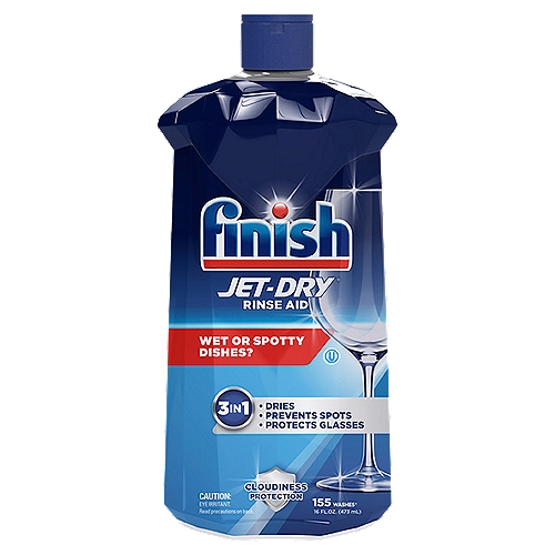 Finish Jet-Dry Rinse Aid, 16 fl oz
