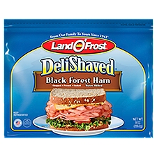 Land O'Frost DeliShaved Black Forest Ham, 9 oz