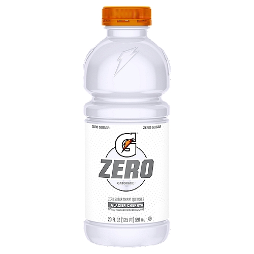 Gatorade Zero Sugar Thirst Quencher Glacier Cherry 20 Fl Oz