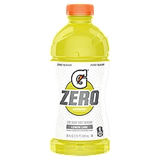Gatorade Zero Sugar Lemon-Lime, Thirst Quencher, 28 Fluid ounce