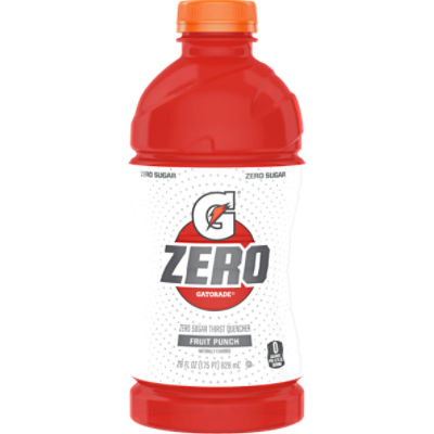 Gatorade Zero Sugar Fruit Punch Thirst Quencher, 28 fl oz ShopRite