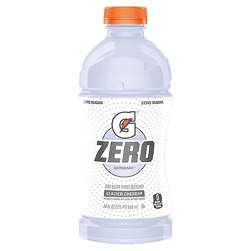 Gatorade Zero Sugar Thirst Quencher Glacier Cherry 28 Fl Oz
For those looking to stay hydrated throughout the day, G Zero provides the same electrolyte level of original Gatorade with zero sugar.