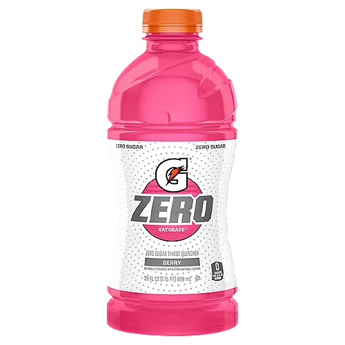 Gatorade Zero Sugar Thirst Quencher Berry 28 Fl Oz
With a legacy over 40 years in the making, Gatorade brings the most scientifically researched and game-tested ways to hydrate, recover, and fuel up, which is why our products are trusted by some of the world's best athletes.