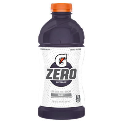 Gatorade Zero Sugar Grape Thirst Quencher, 28 fl oz
