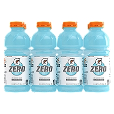 Gatorade Zero Glacier Freeze Zero Sugar Thirst Quencher, 20 fl oz, 8 count