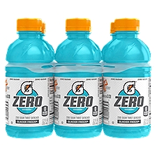 Gatorade Zero Zero Sugar Thirst Quencher Glacier Freeze 12 Fl Oz 6 Count