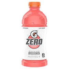 Gatorade Zero Sugar Strawberry Kiwi Flavored, Thirst Quencher, 28 Fluid ounce